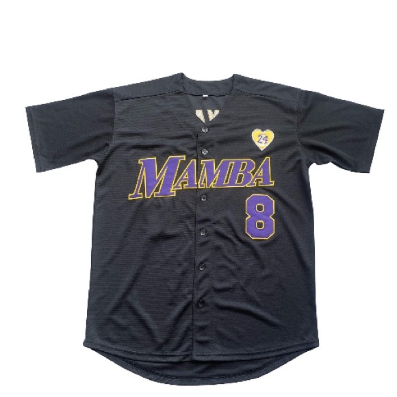 Black Mamba Kobe Bryant 1978 2020 Baseball Jersey Shirt - USALast